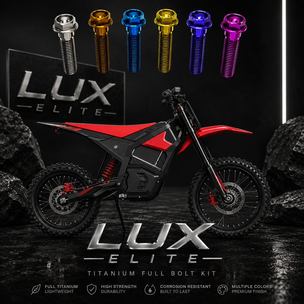 LUX ELITE Titanium Full Bolt Kit – Yozma in 10